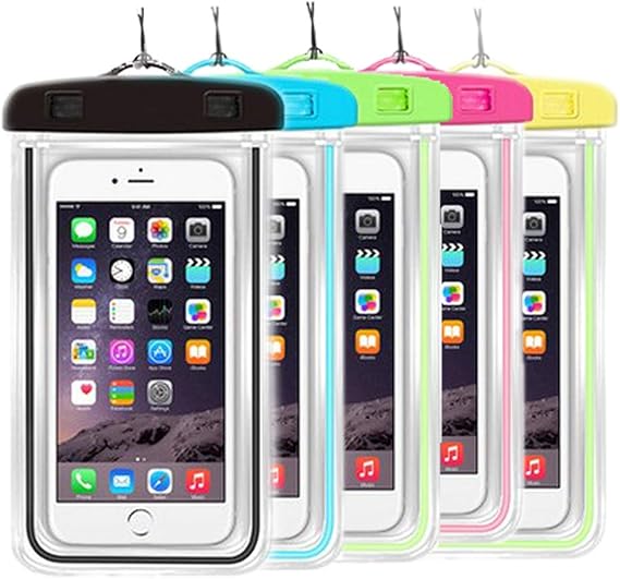 Amazon Com Luminous Waterproof Phone Case Ipx8 Waterproof