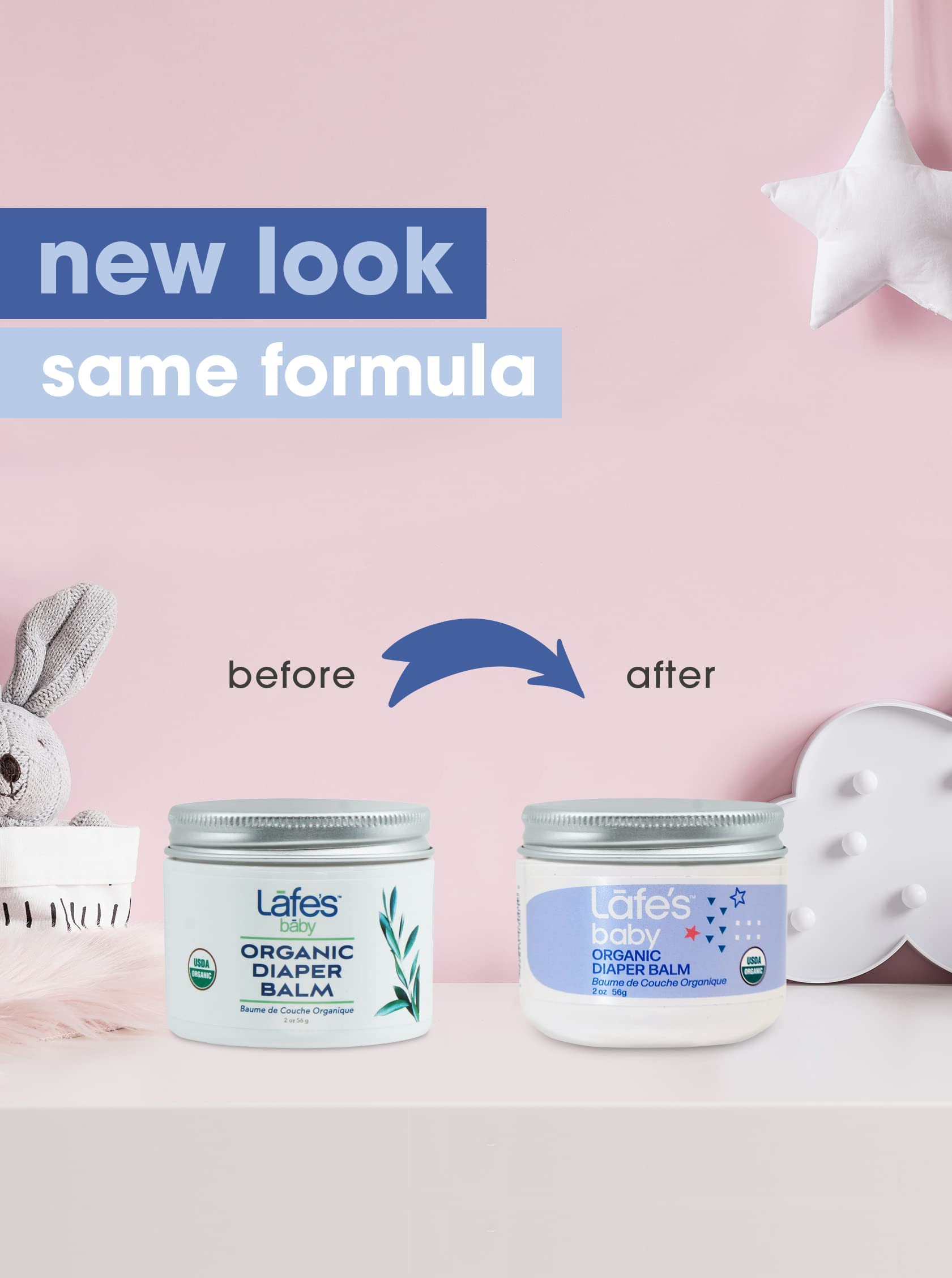 Lafe's Baby | Baby Set - Insect Repellent, Organic Diaper Balm & Organic Moisturizer | Natural with No Chemicals; 3 Pack - Packaging May Vary