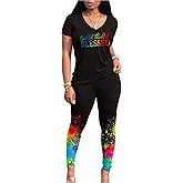 Lounge Sets for Women 2 Piece Summer Casual Jogger Workout Outfits Short Tops Long Pant Sweat suit leggings set