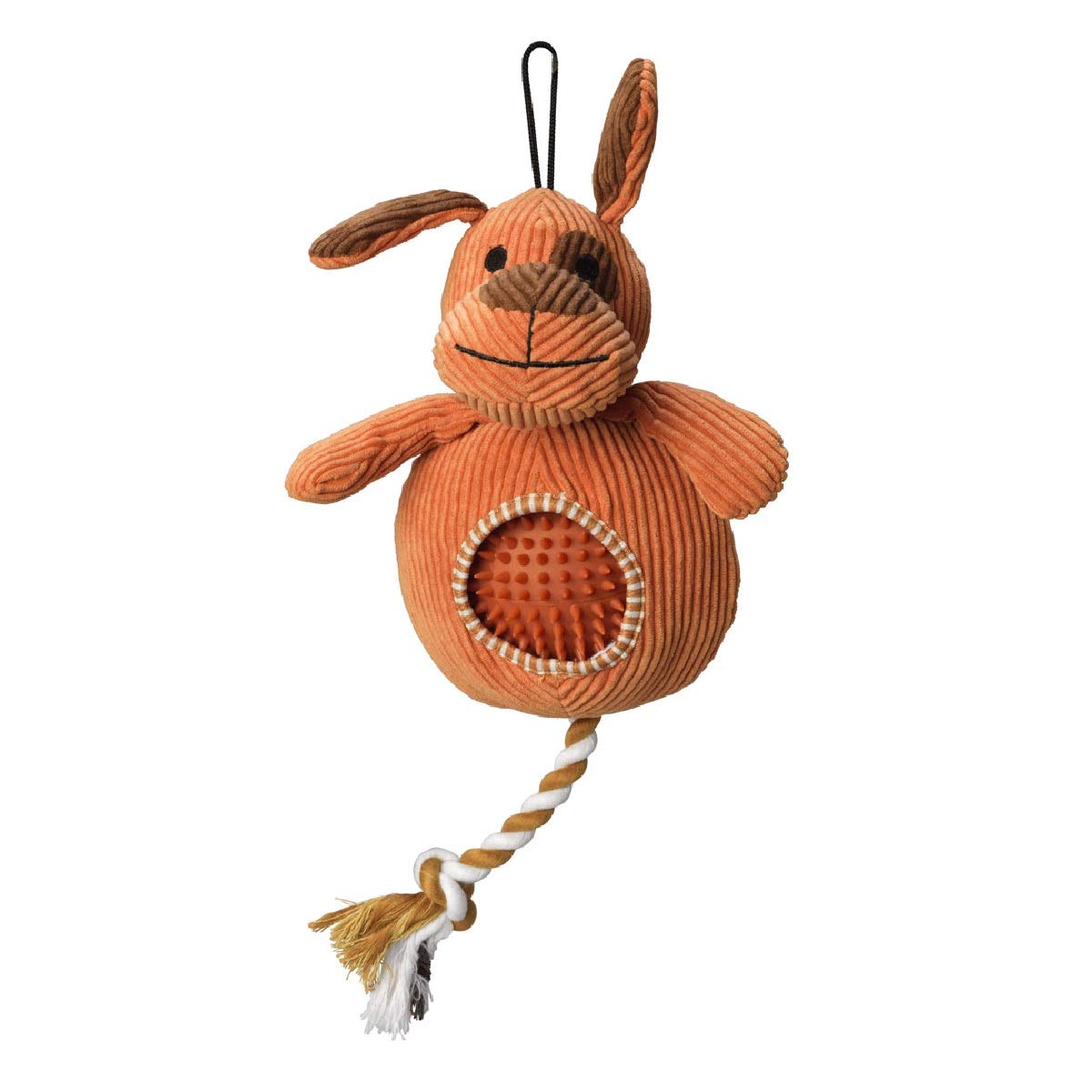 House of Paws Cord Dog Toy with Spiky Ball — image 1