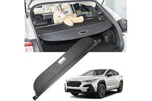 Salusy Retractable Trunk Cargo Cover for Subaru Crosstrek/Impreza 2024 2025- Privacy Anti-Theft Security Luggage Shade,Subaru Crosstrek/Impreza Accessories