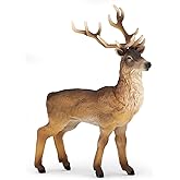 Papo Realistic Deer Figurine Toy, Wild Life Collection, Kids Ages 3+ | An elegant silhouette with majestic antlers | hand-painted | a piece to collect | a truly original gift for the family