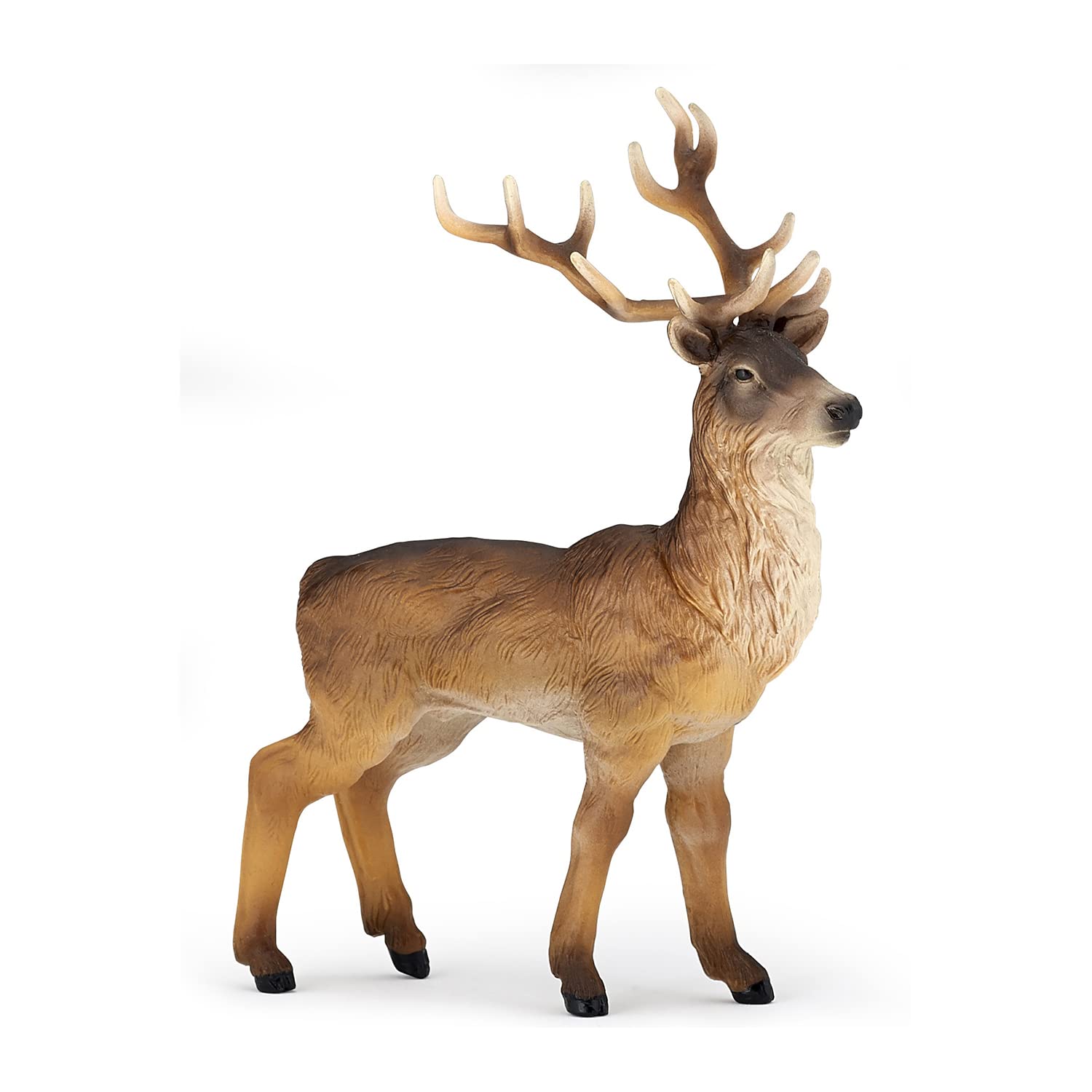 Papo - Realistic Deer Figure - Ages 3+ - Wild Life Collection - Educational Play Forest Animals - Gift Idea Toy for Girls and Boys - 11.5 Cm X 5.2 Cm X 13 Cm