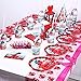 12Set Luxury Miraculous Ladybug Theme Tableware Set Kids Birthday Party Supplies