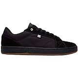DC Men's Astor Skate Shoe, Black/Gum, 9 D US