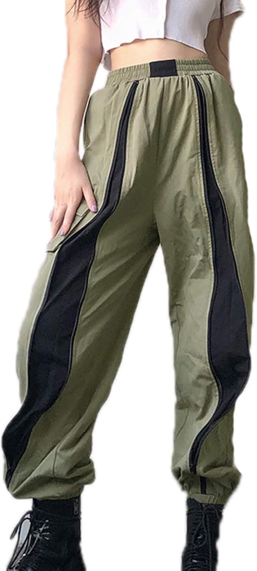 Each Women Womens Casual Loose High Waist Joggers Jogging Bottoms
