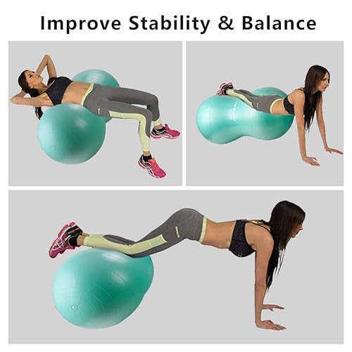 INPANY Peanut Ball Anti Burst Exercise Ball for Labor Birthing