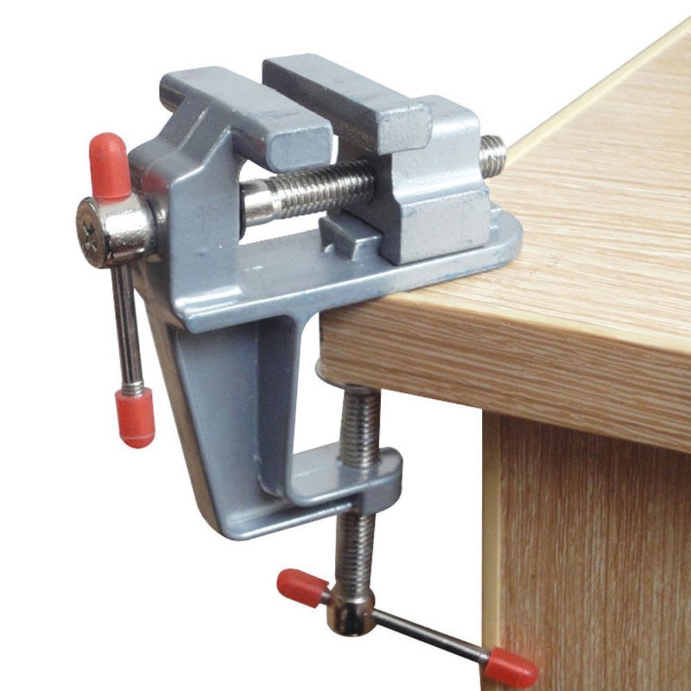 Sourcemall Mini Bench Vise Small Table Clamp Hobby Craft Repair Tool (Clamping Range: 0-1.2'') โ image 1