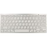 JPYXKM Wireless Arabic Keyboard, Minority Language Ultra Thin Lightweight Silent Bluetooth Keyboards for Laptop/PC/Tablet/Desktop/Smart TV (Arabic)