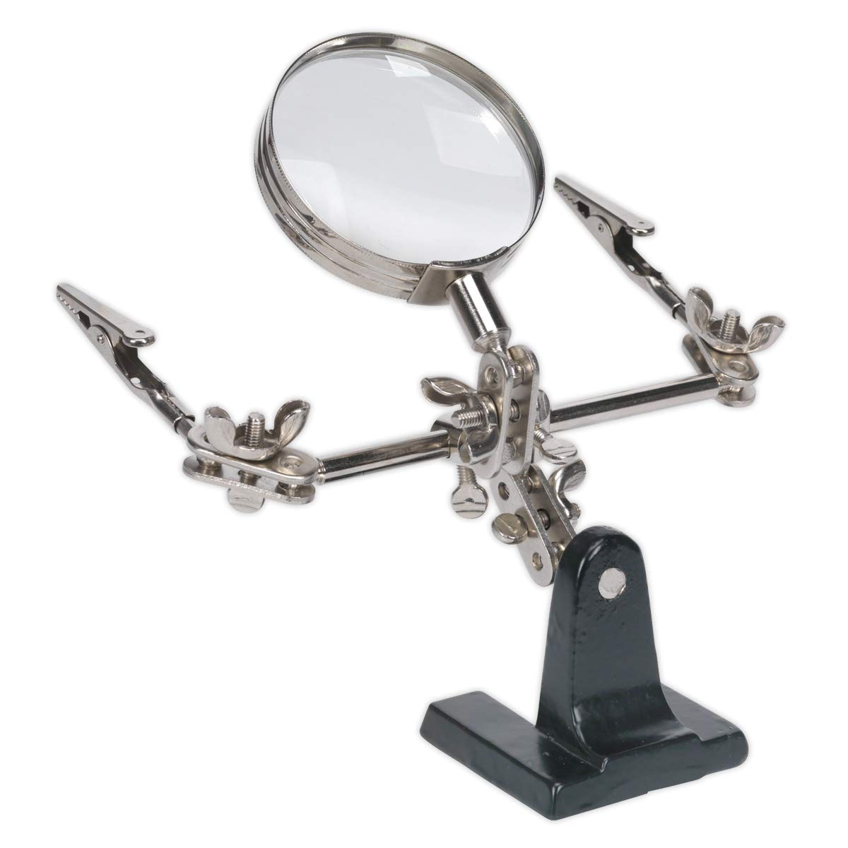 Sealey Sd150 Mini Robot Soldering Stand with Magnifier