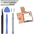 Ikpek 1 Pack Micro SD Card Reader Replacement for Nintendo Switch HAC-SD-01, TF Memory Card Slot Socket Reader Board Replacement for NS Console