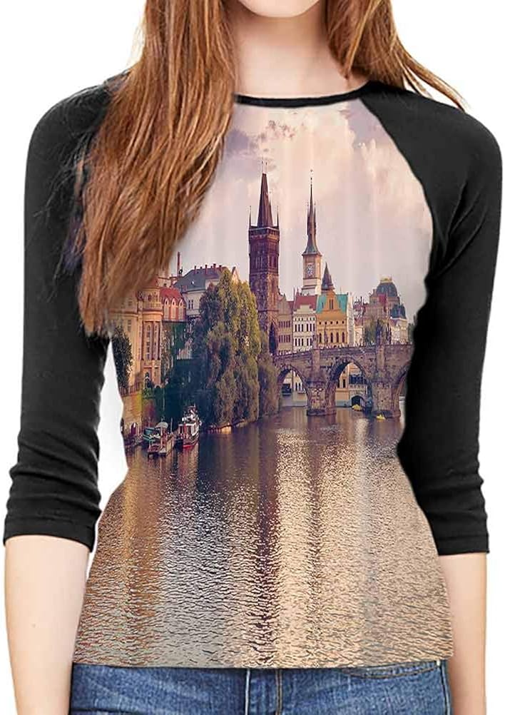 Apartment Decor Womens Tops Soft Comfortable Slim-fit Teens