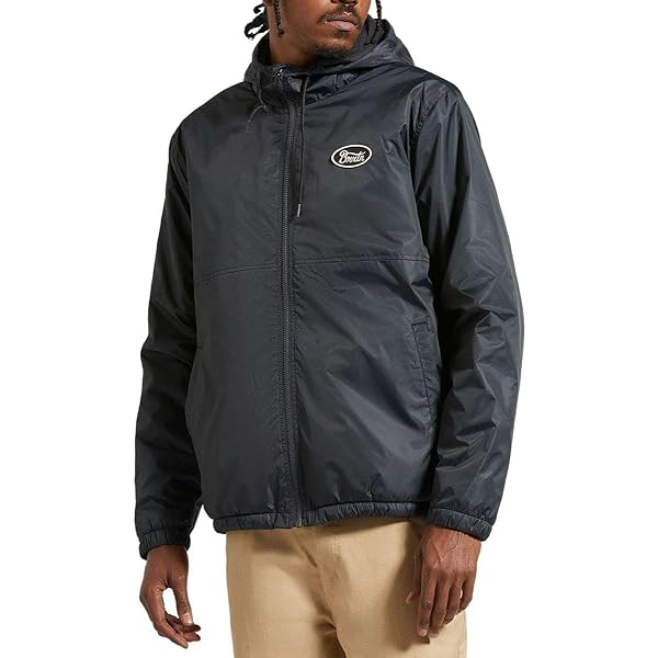 Brixton Claxton Parsons Lined Jacket - Black - SM at Amazon Men's