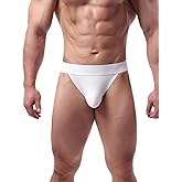 Summer Code Mens Underwear Briefs Low Rise Ribbed Bikini Underpants Cool Comfort Bulge Pouch Undies Briefs