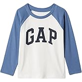 Gap Boys Long Sleeve Logo Raglan Tee