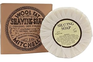 FLYWRUN Mitchell's Wool Fat Shaving Soap Refill by Mitchell's