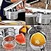 BeautyKitchen Stainless Steel Potato Ricer with 3 Interchangeable Disks