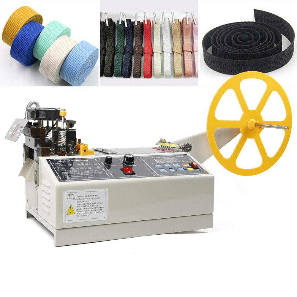 TFCFL Desktop Automatic Hot/Cold Ribbon Tape Cutting Machine Zipper