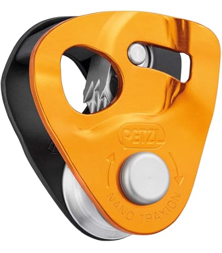 Amazon.com : PETZL, Carrucola Bloc. Micro Traxion, Blocker Pulley