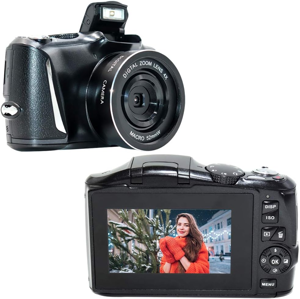 YinFun Digitalkamera Fotoapparat Digitalkamera 2.7K Amazon.de Kamera