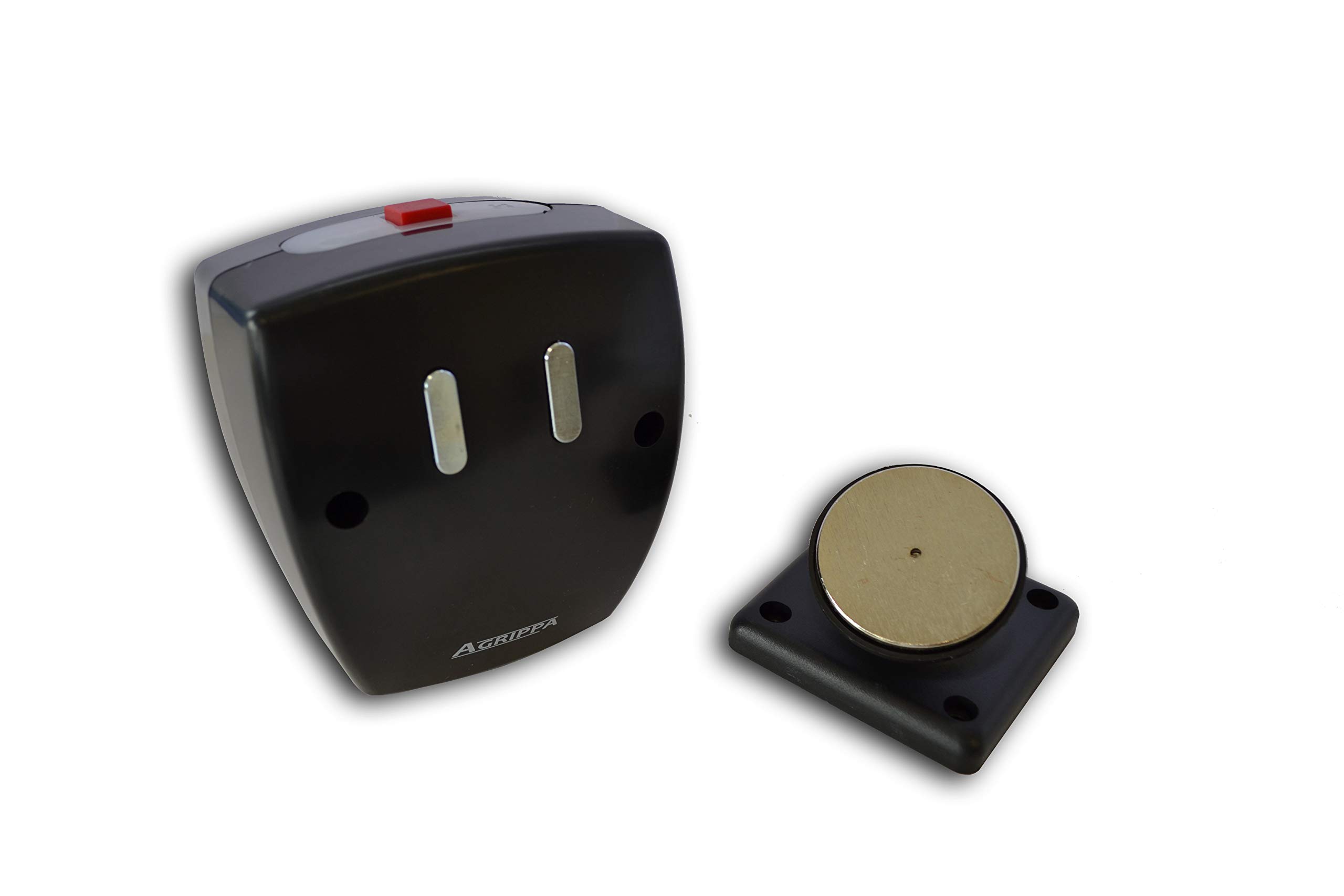 Agrippa AGDHBK1 Acoustic Door Holder, Battery Operated, Black