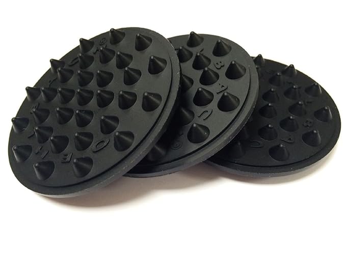OEHLBACH Shock Absorber (4 Stück), elastisch schwarz (55038)