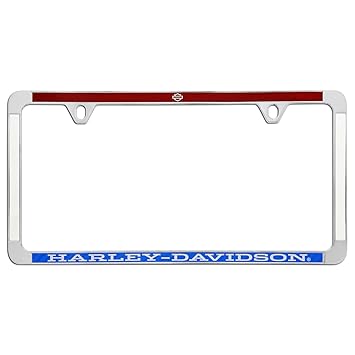 Harley Davidson All States Legal Thin Rim Chrome Plated With Red