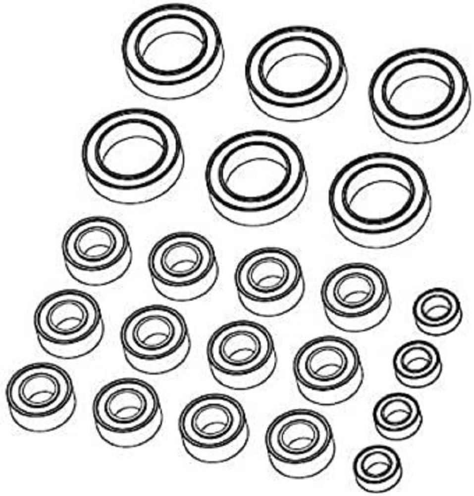 Carson 500405357 X10EB Ball Bearing Set, Model Building Accessories
