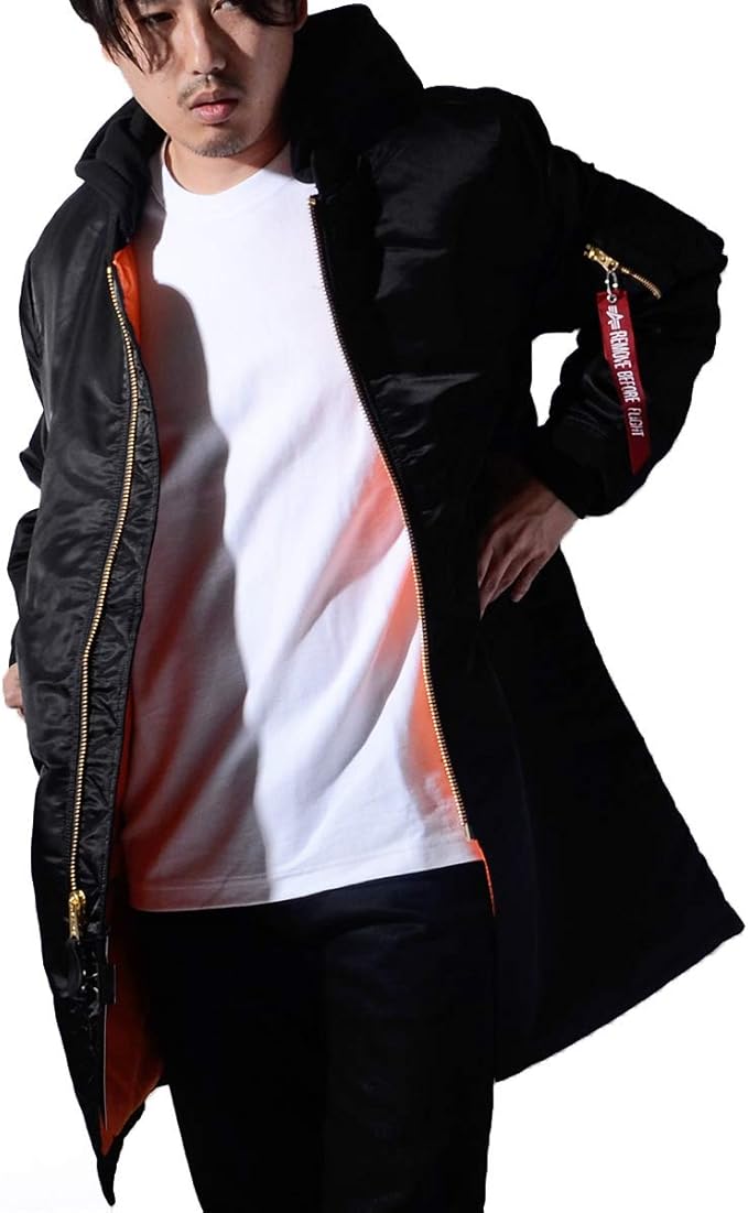 Amazon Alpha Industries アルファ Ma 1 ジャケット メンズ レディース Natus Lng Jkt Long Jacket アウター フライトジャケット 着丈 長め ロング丈 Ta0144 コート ジャケット 通販