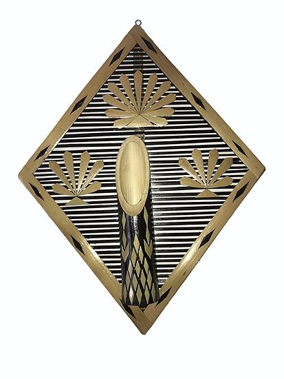 Woodgallery Bamboo Flower Vase / Flower Pots for Home Decoration, Garden, Balcony, Living Room, Wall Hanging