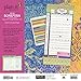 Wells Street by LANG 18997009159 - “Bohemian”, 2018 Plan-It Wall Calendar, Artwork by Susan Winget - 17 Month (Aug. 2017 - Dec. 2018) - Pocket, Tab, Whiteboard - Open 12