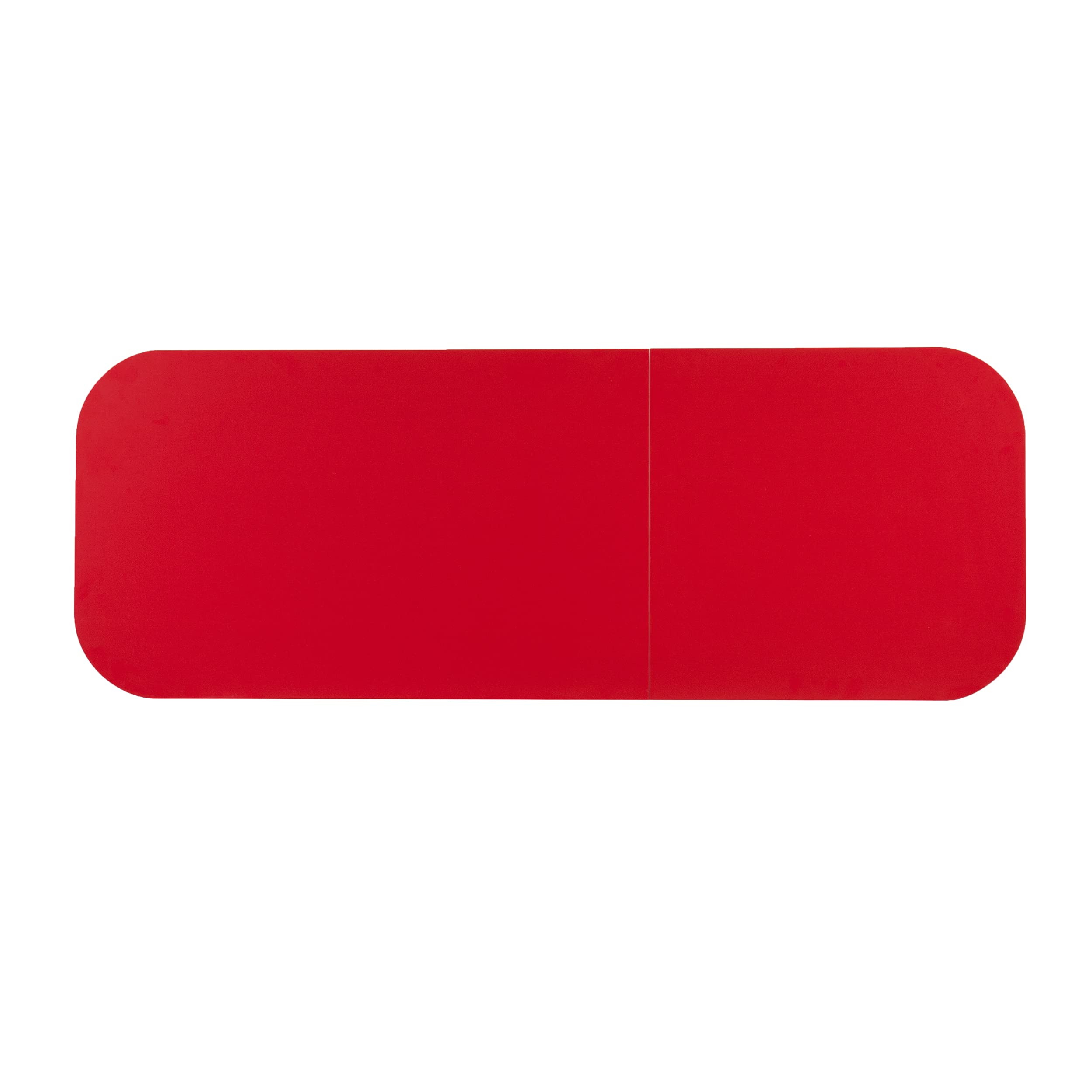 SEI FURNITURE Southern Enterprises Expandable Rolling Sewing Station Craft Table, Red