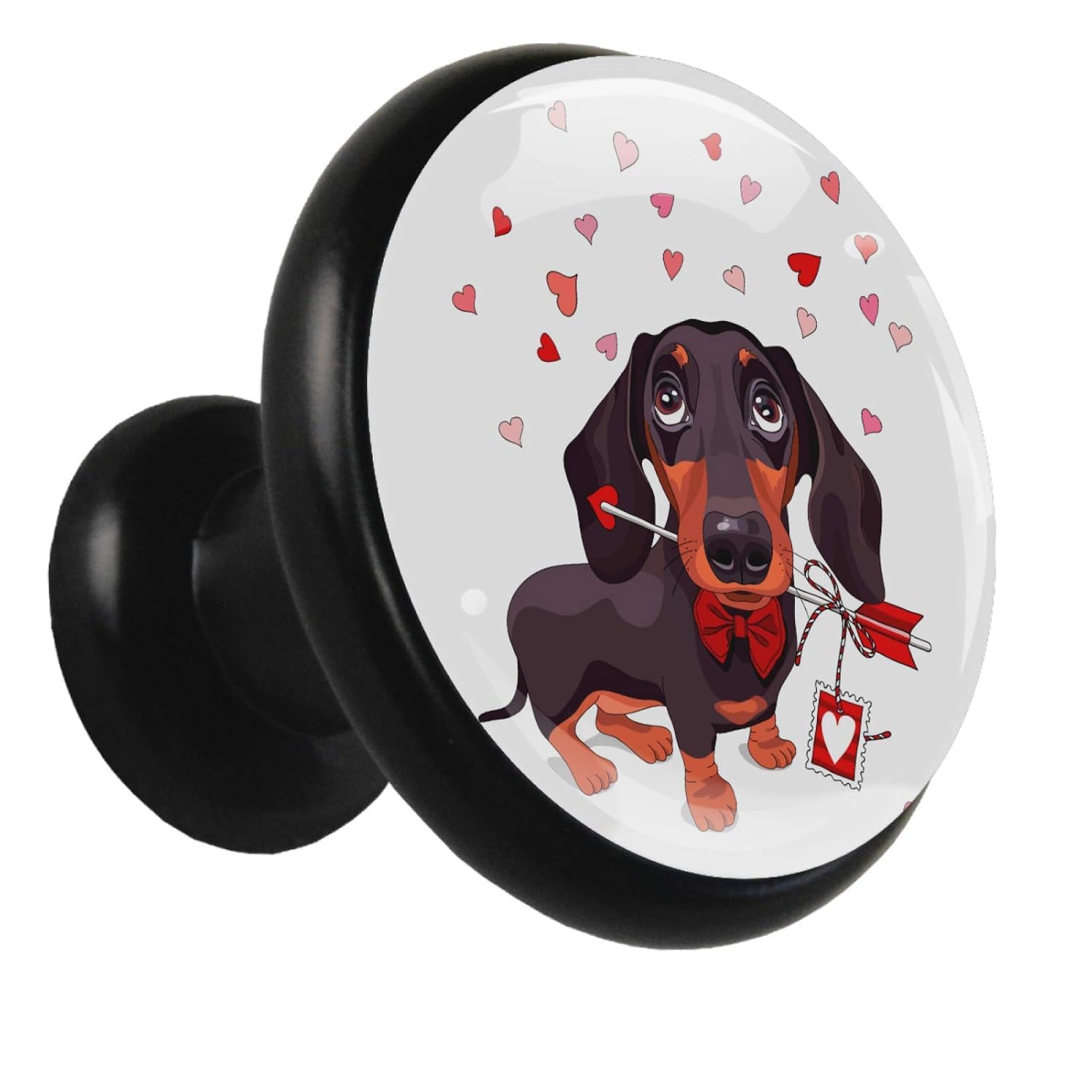 Schrankknäufe mit Hundemotiv, für Küchenschrank, Küche, Zuhause