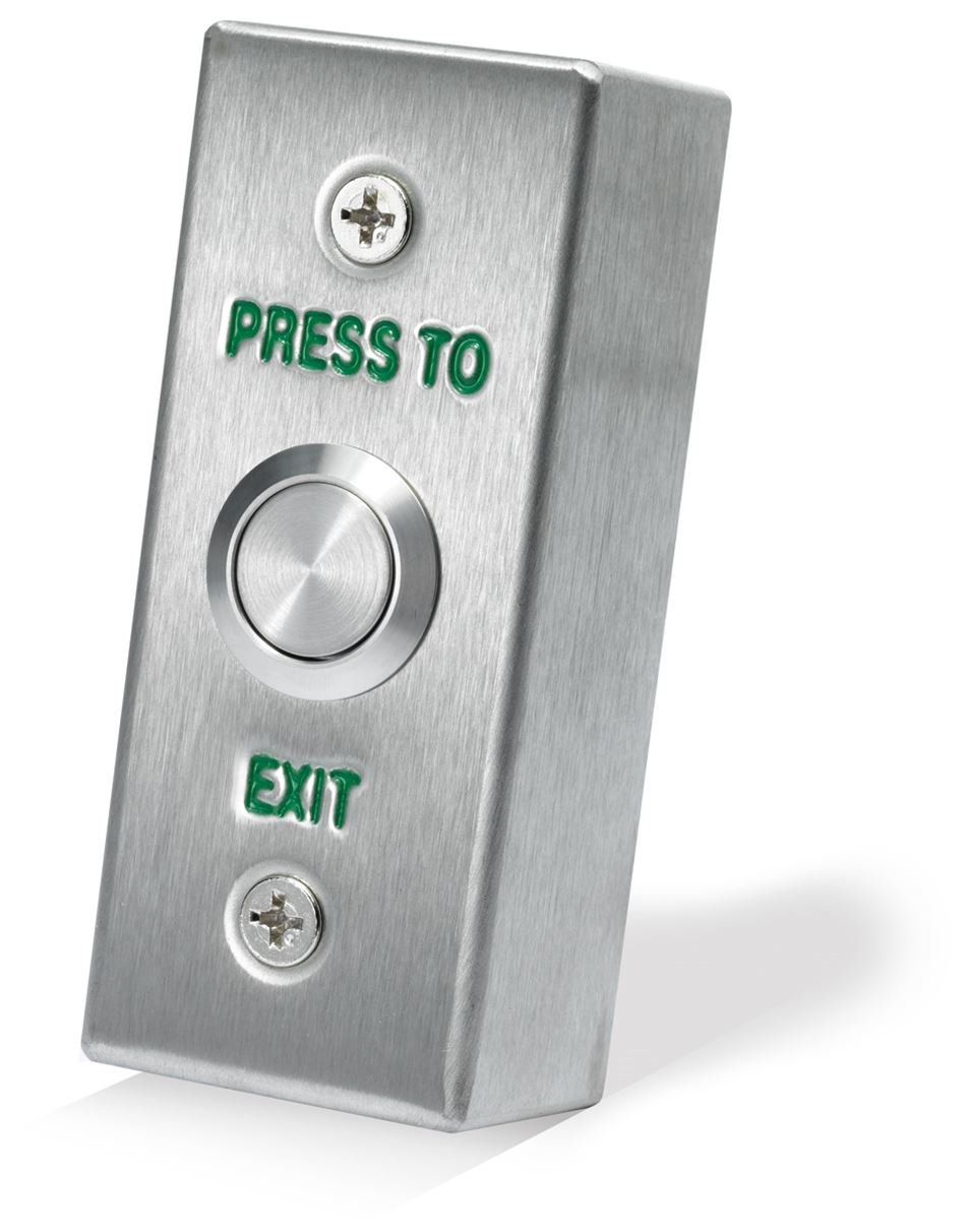 Amalocks DRB002NS PRESS TO EXIT Button Push Door Release Switch Narrow