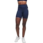 Peloton Women's Cadent 7" High-Rise Pocket Biker Shorts, Workout Shorts, Gym Shorts