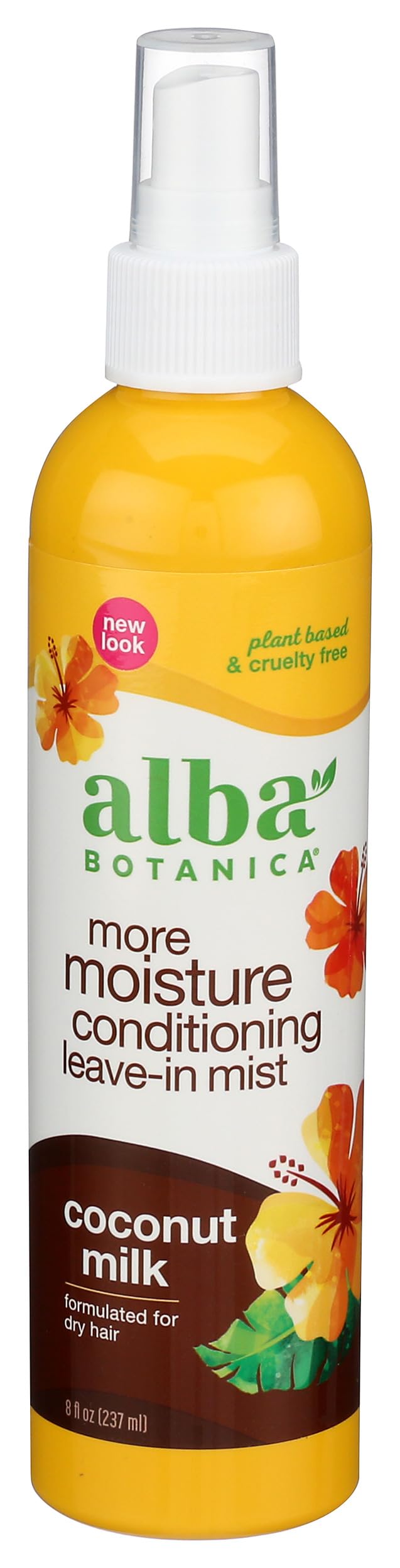 Alba Botanica Hawaiian Coconut Leave-In Conditioning Mist, 100 g
