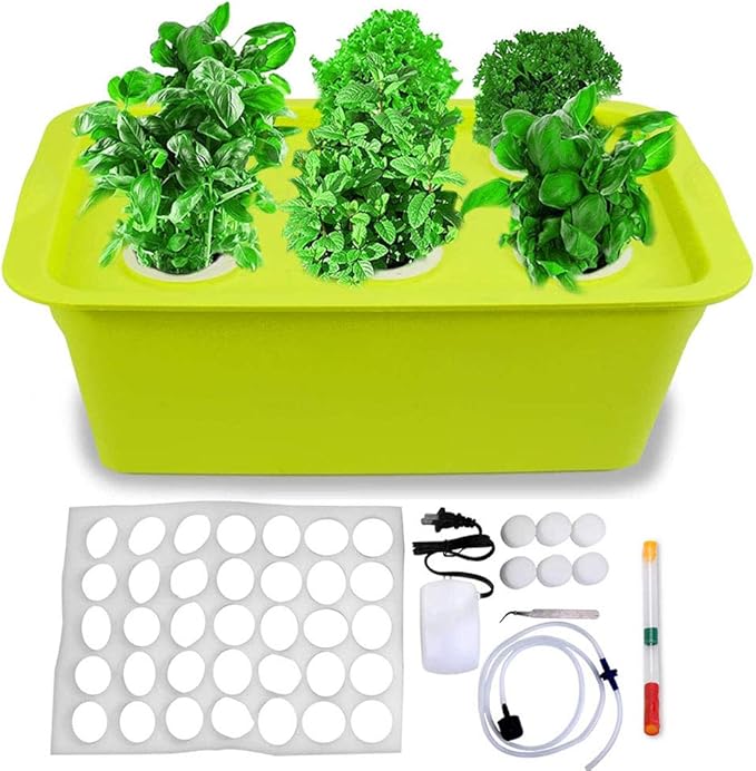 ZMHS Hydroponic System Growing Kit, Soilless Cultivation