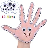 KUUQA 1220 Pieces Self-Adhesive Googly Eyes for DIY Crafts & Scrapbooking view 6
