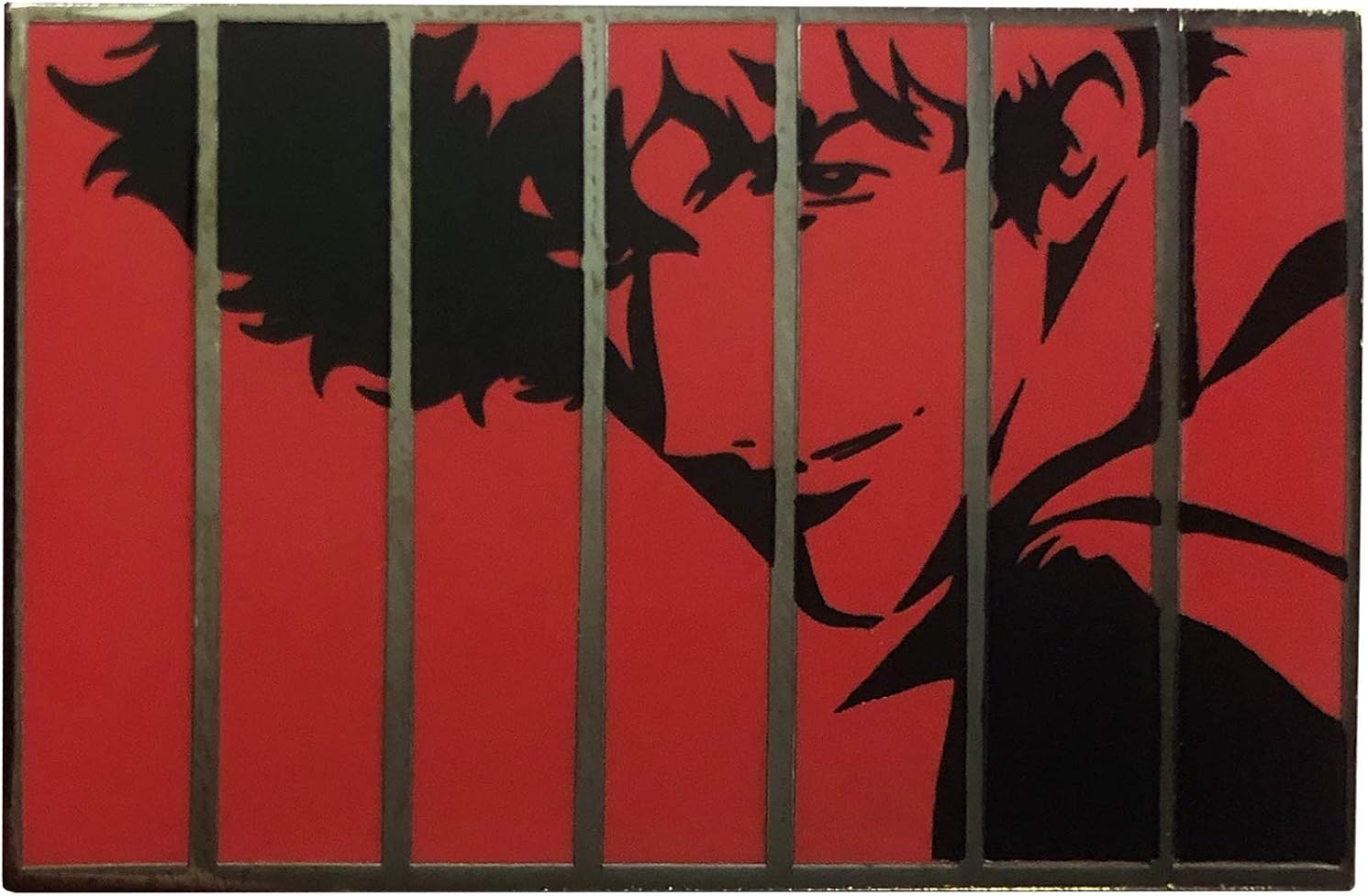 Red Panel Spike Opening Theme Song Cowboy Bebop Sammlerstuck Pin Amazon De Bekleidung