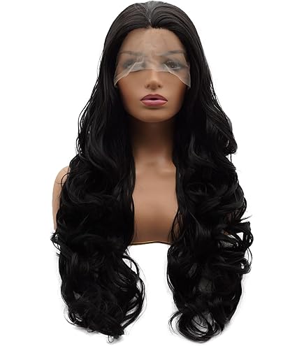 DÉBUT Lace Front Wig Super Long Wavy Wig For Women 41 Inches 280g