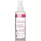 LOCssentials Rose Water for Locs &ndash; Rosewater and Glycerin Loc Moisturizer Spray with Jojoba Oil &amp; Organic Botanical Extracts, Premium Braid Spray, Daily Hair Mist &amp; Scalp Moisturizer