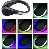 TEQIN LED Flash Shoe Safety Clip Lights for Runners & Night Running Gear - Reflective Running Gear for Running, Jogging…