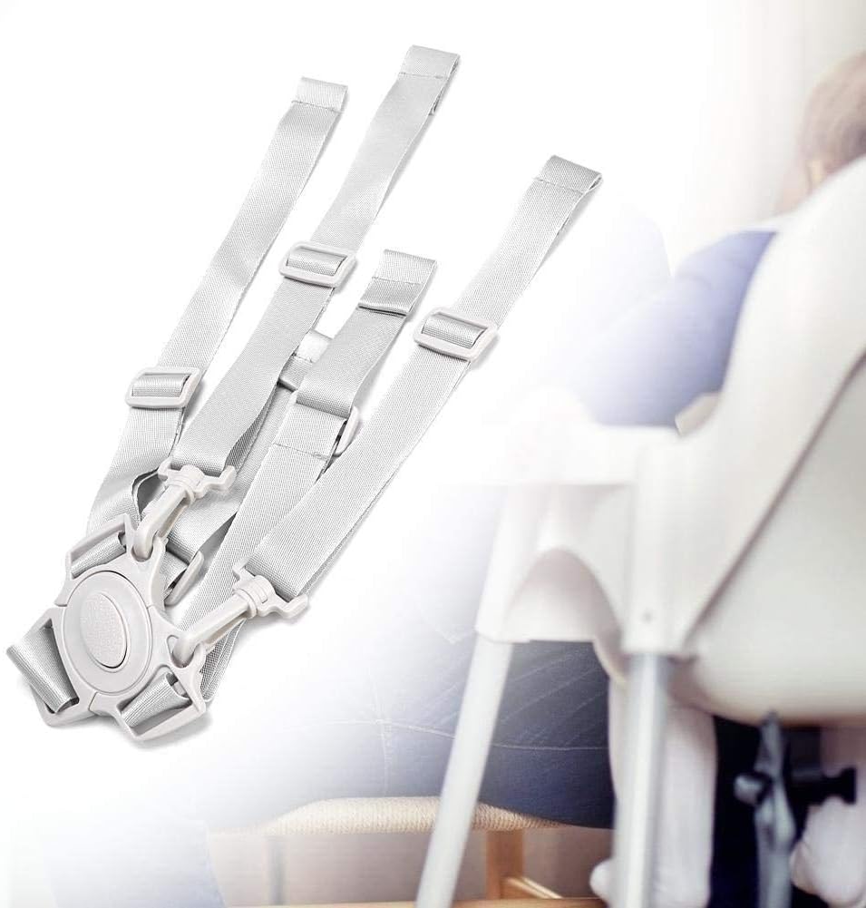 Yicare Harnais Chaise Haute Harnais 5 Points Pour Poussette Sangle Chaise Enfant Reglable Ceinture De Securite Bebe Sangle De Securite Pour Chaise Haute Pour Haise Haute Le Repas De Bebe Bebe Et
