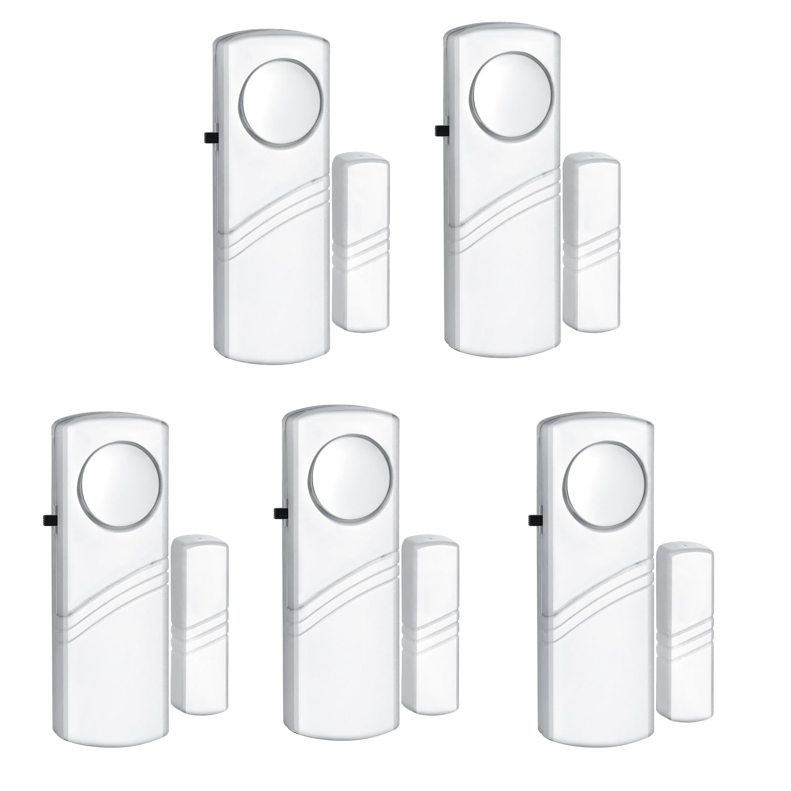 Photo 1 of Door Window Alarm for Home, 90DB Wireless Sensor Door Window Burglar Alarm-Door Alarms for Kids Safety, Doorbell Alarms for Office House Window Pool, 5 Pack (5Pack)