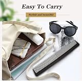 CCLKHY Hair Comb Professional Fine and Wide Tooth Hairdressing Comb view 4