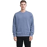 Milltex 403 Pigmented Dyed Crewneck Pullover Sweatshirt Soft Handfeel 3 End Fleece 80% Cotton 20% Poly 9.5 Oz 340 GSM