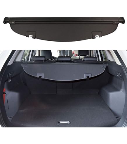 SCITOO Retractable Rear Cargo Cover Shade 2021-2024 Fit For Ford Bronco 2 3l Rear Trunk Retractable Security Shade Cover