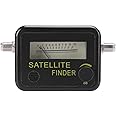Universal Satellite Finder - LNB to REC Connector Sensitive Strength Meter, Digital TV Satellite Receiver, Professional Digital Satfinder, Satellite Locators