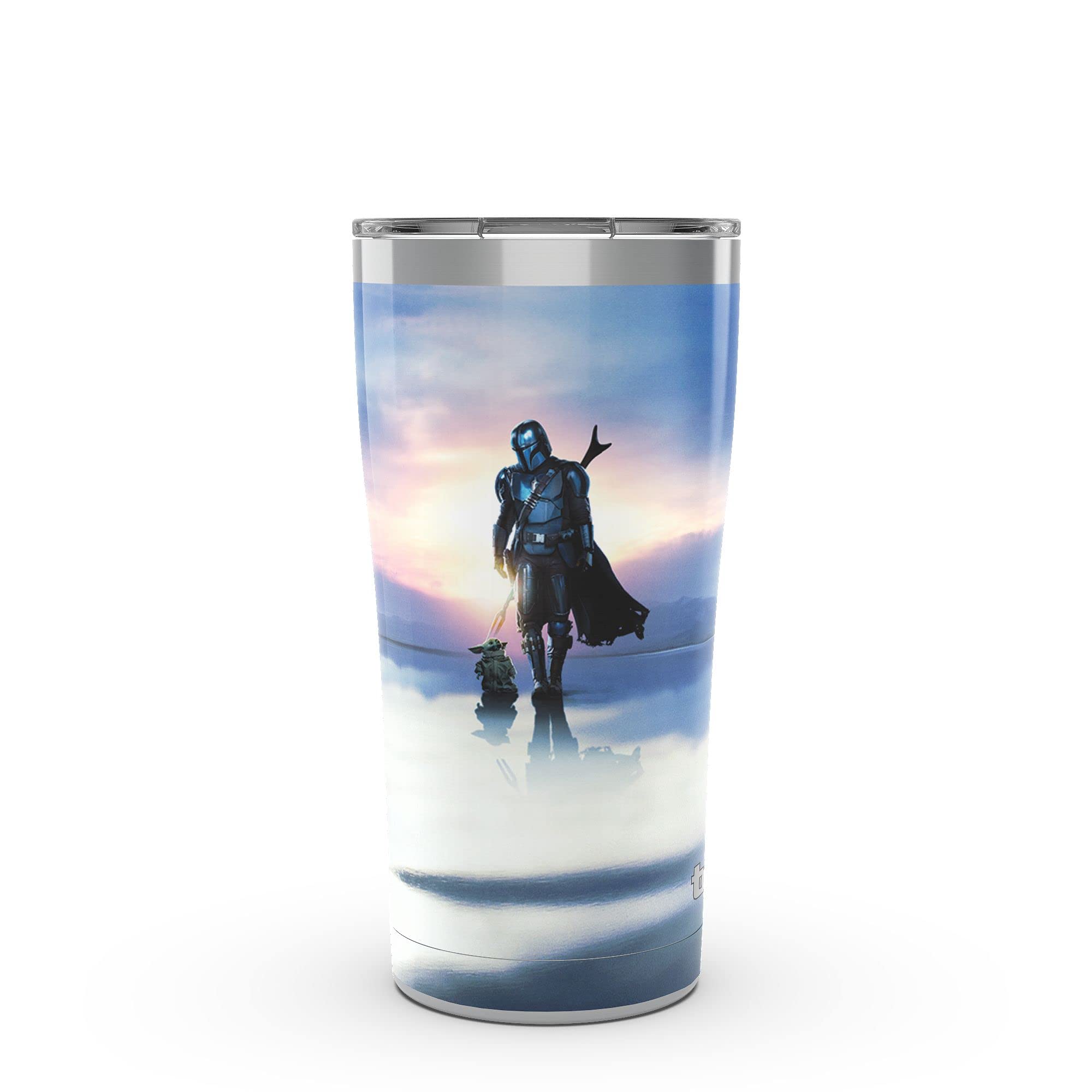 Tervis Triple Walled Star Wars - The Mandalorian This is The Way Insulated Tumbler Cup Keeps Drinks Cold & Hot, 20oz - Stainless Steel, Stainless Steel, 1 Count (Pack of 1)