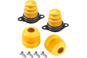 WMJNH Replace M5570A Jounce Bumper Kit Fits for Ford MUSTANG 2005-2012, 4Pcs Front and Rear Jounce Shock Bump Stops